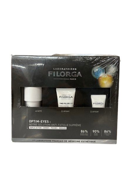 FILORGA COFFRET OPTIM EYES 15ML+TIME FILLER 5XP CR 15ML+T F INTENSIVE 7ML