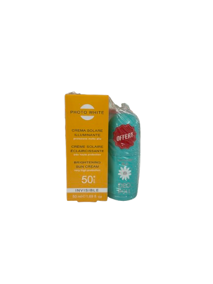 BP PHOTOWHITE ECRAN INVISIBLE SPF 50,50ML+DEO ROLL