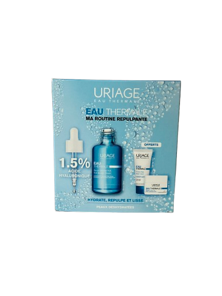 URIAGE COFFRET EAU THERMAL SERUM BOOSTER+MASQUED EAU 15ML+CREME D EAU 15ML