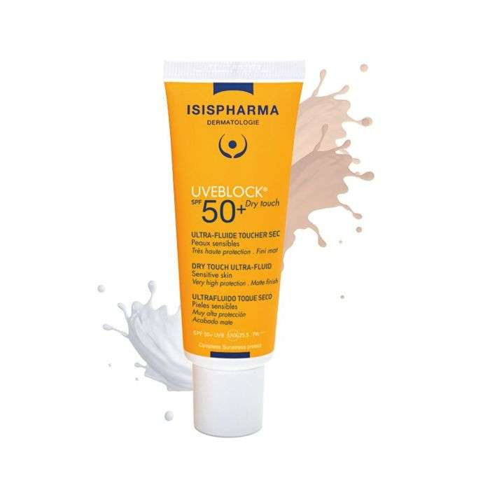 Uveblock SPF50+ Dry touch - Ultra-fluide toucher sec  -  40ml