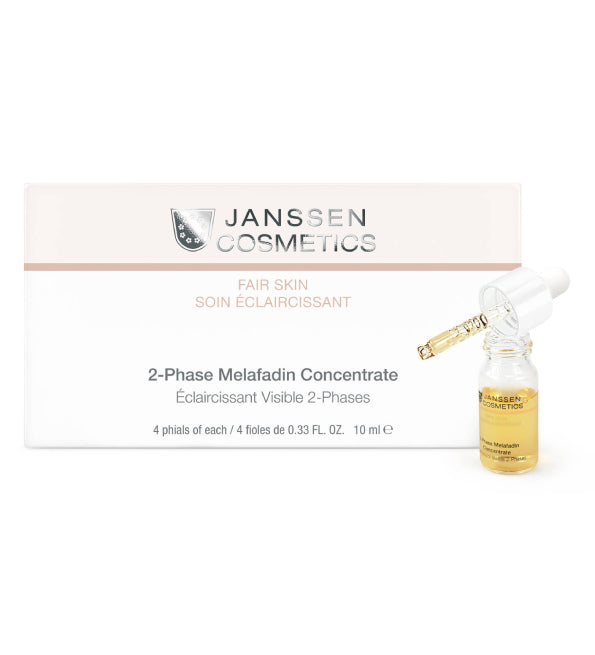 Janssen cosmetics Eclaircissant Visible 2 Phases 4*10ml