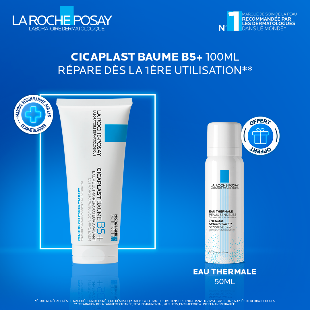 La Roche-Posay Cicaplast Baume  B5 100 ml+ eau thermale offerte