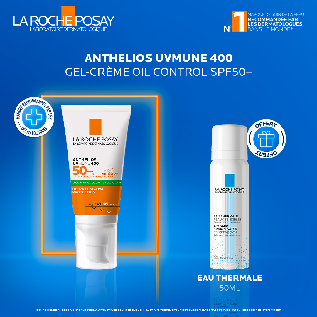 Offre Exclusive – Anthelios Oil Control + Eau Thermal Offert