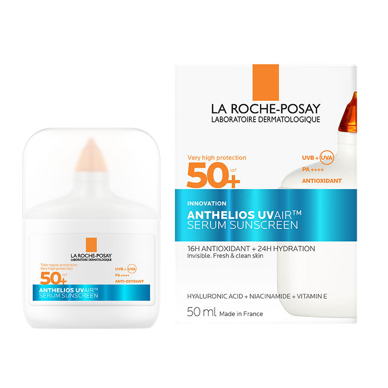La Roche-Posay Anthelios UVAIR Sérum Solaire SPF50+  | Tous types de peaux | 50ml