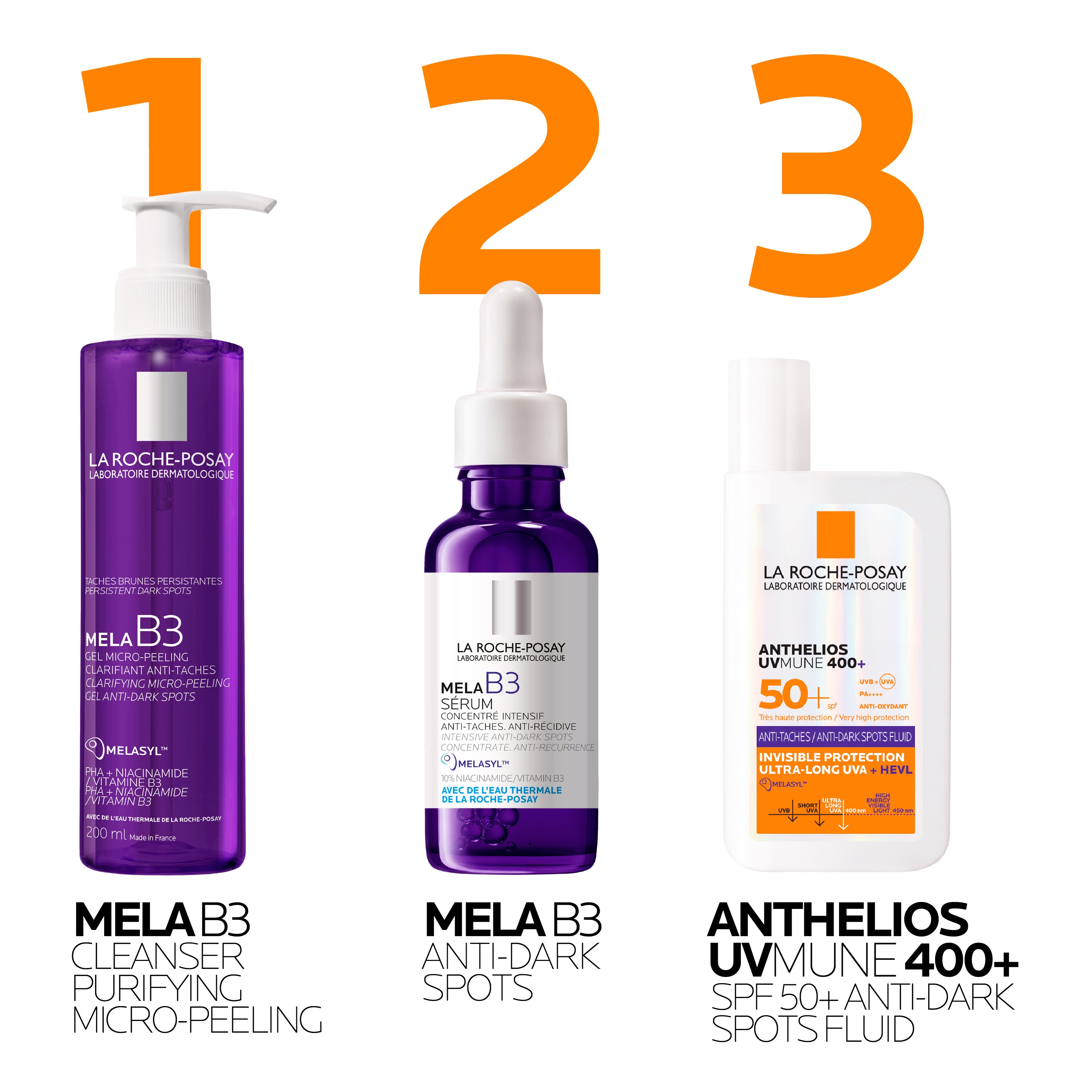 LA ROCHE POSAY ANTHELIOS FLUIDE ANTI TACHES 50+50ML