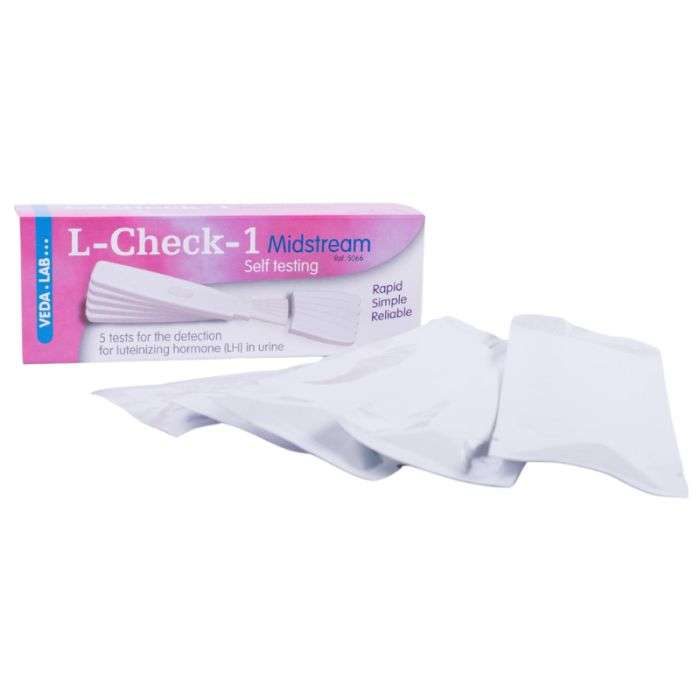 MIDSTREAM L-CHECK 1 TEST D'ovulation 5 unites