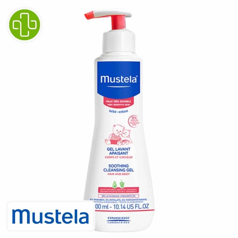 MUSTELA GEL LAVANT APAISANT 300ML