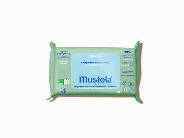 MUSTELA LINGETTE NETTYANTES COMPOSTABLES 60UNITES
