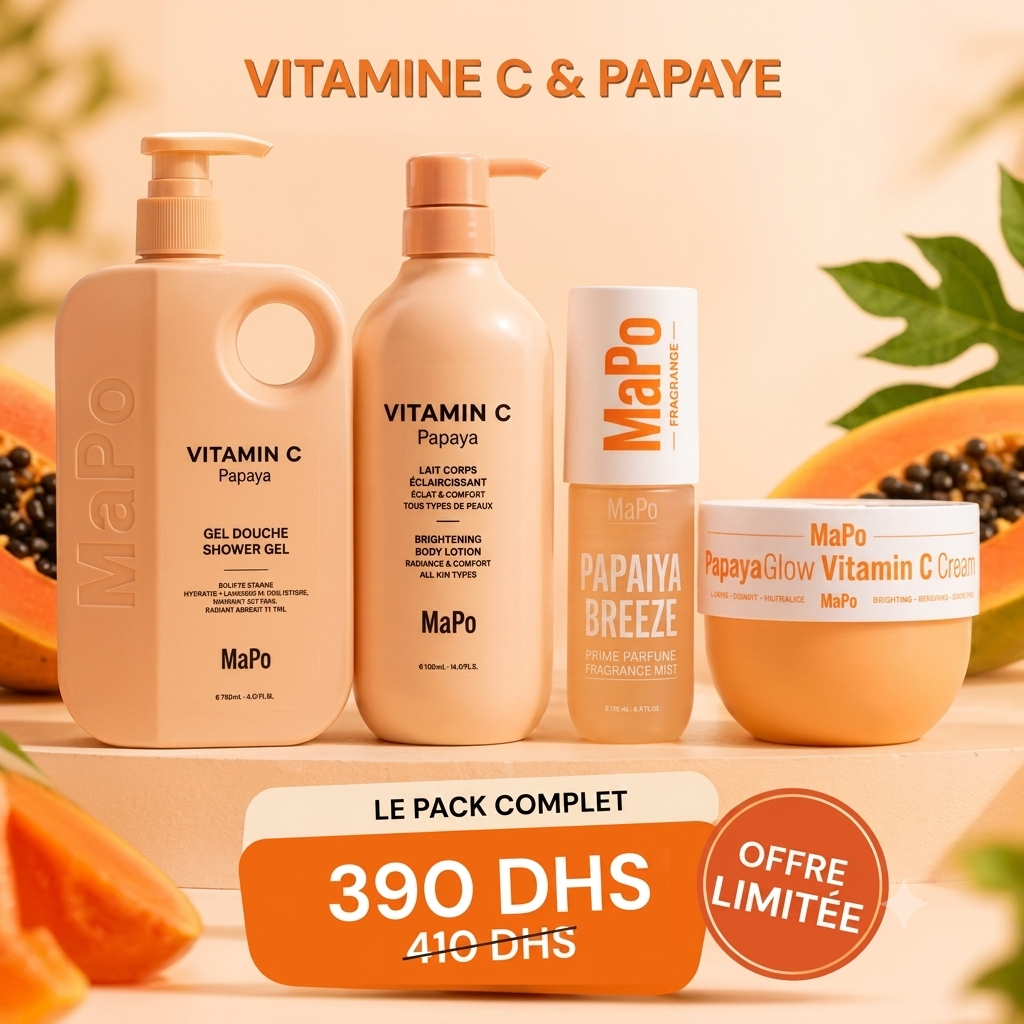 Mapo pack complet vitamine c et papaya