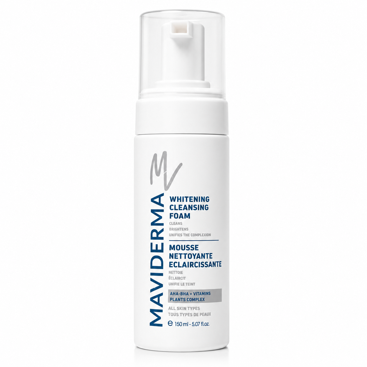 MAVIDERMA Mousse Nettoyante Éclaircissante 150ML