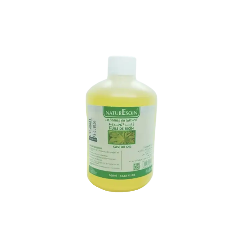 NATURE SOIN HUILE DE RICIN 500ML