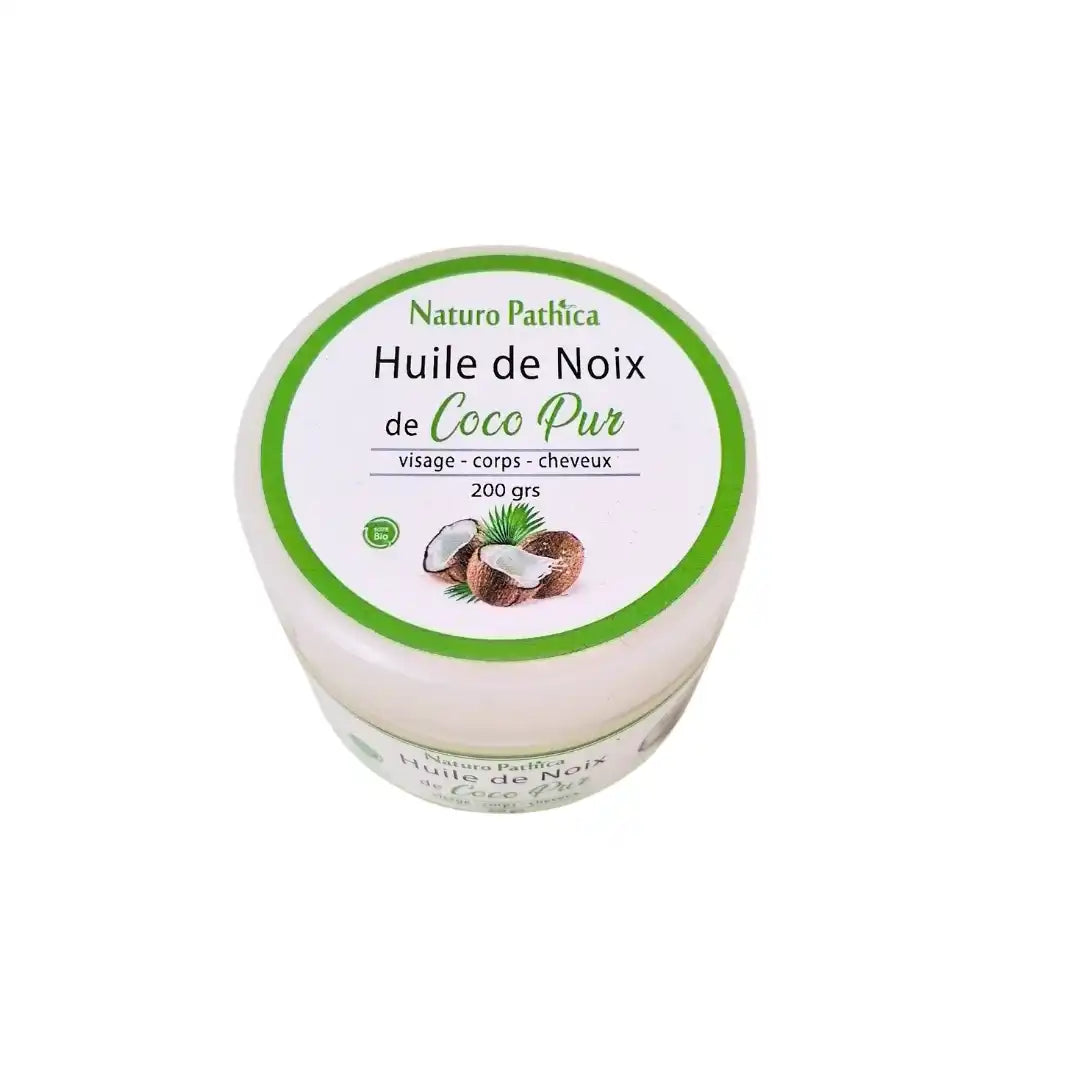 NATURO.P HUILE DE NOIX DE COCO PUR 200GR