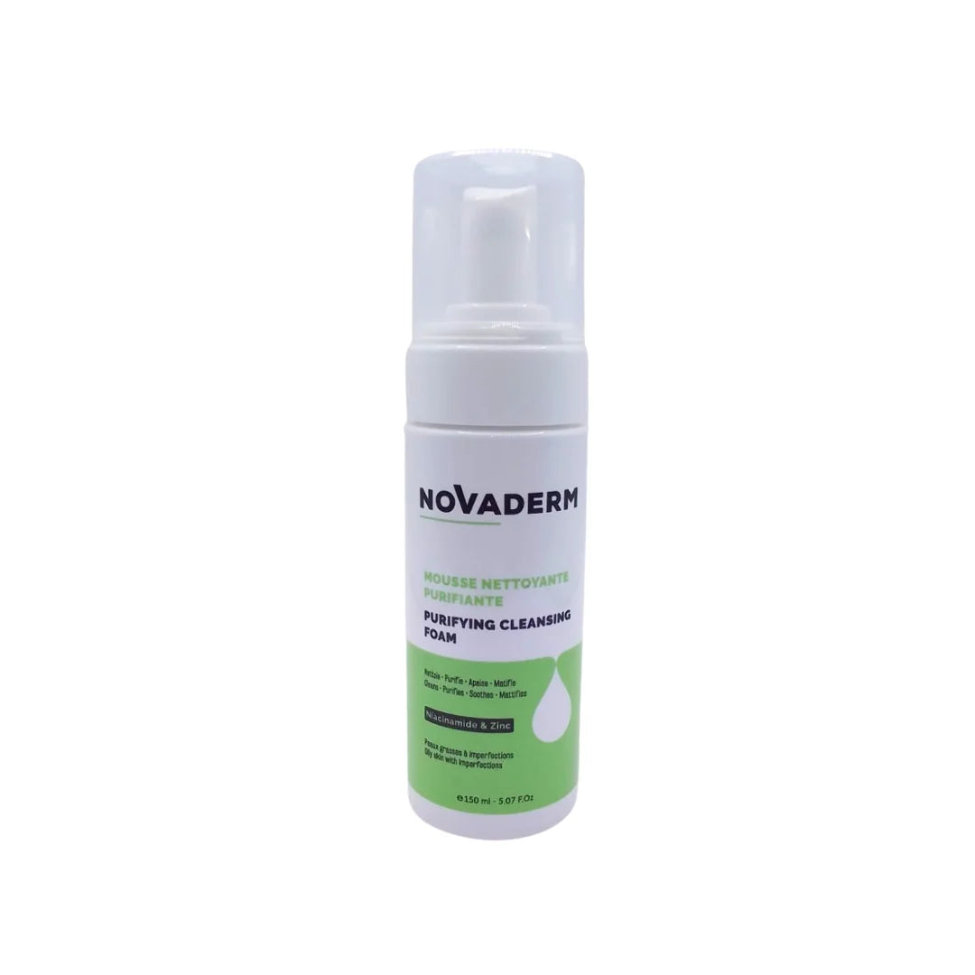 NOVADERM MOUSSE NETTOYANTE PURIFIANTE 150ML
