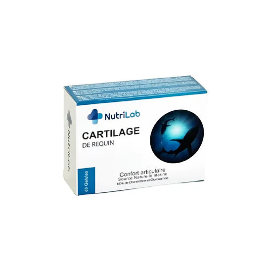 NUTRILAB CARTILAGE DE REQUIN 60 GELULES