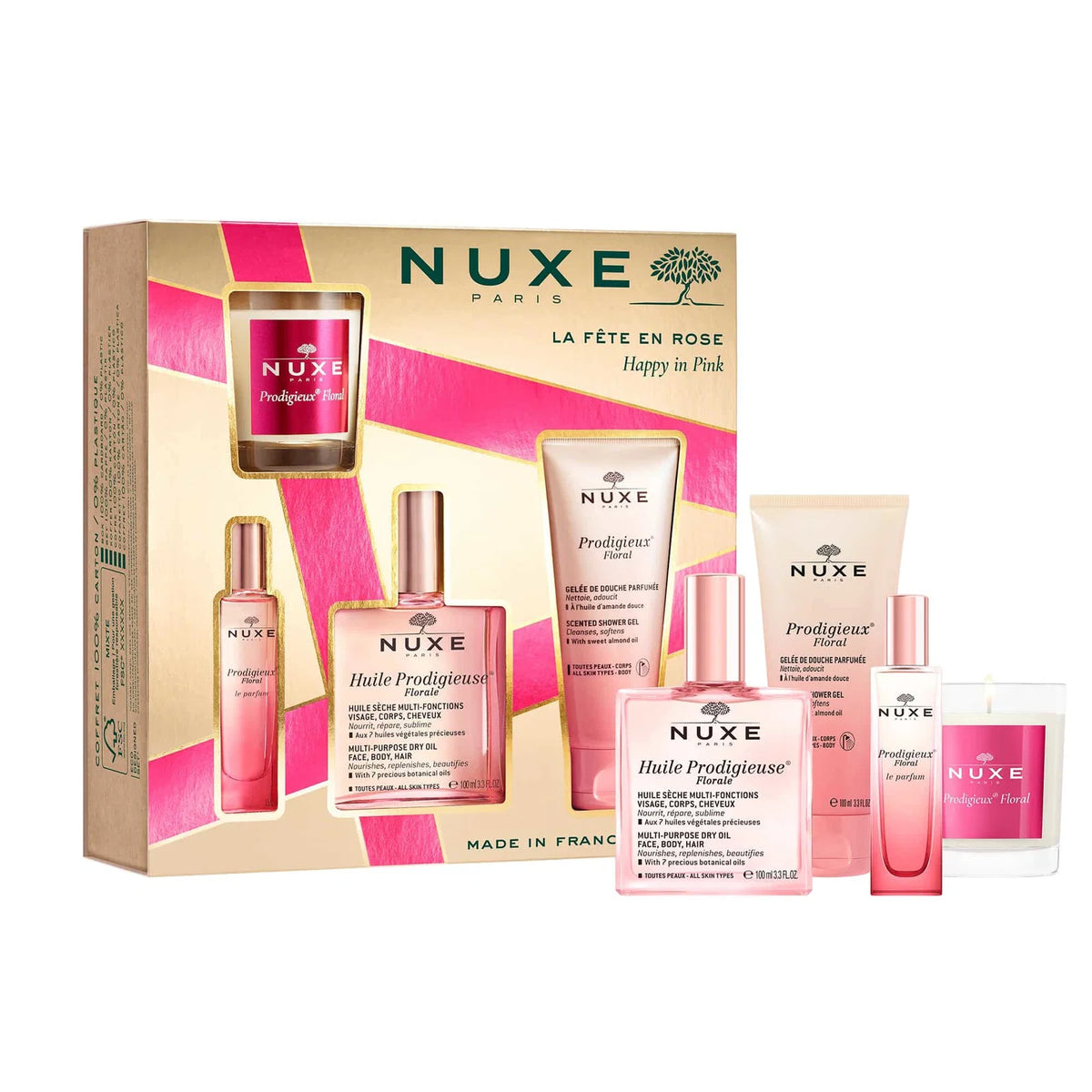 NUXE COFFRET LA FETE EN ROSE