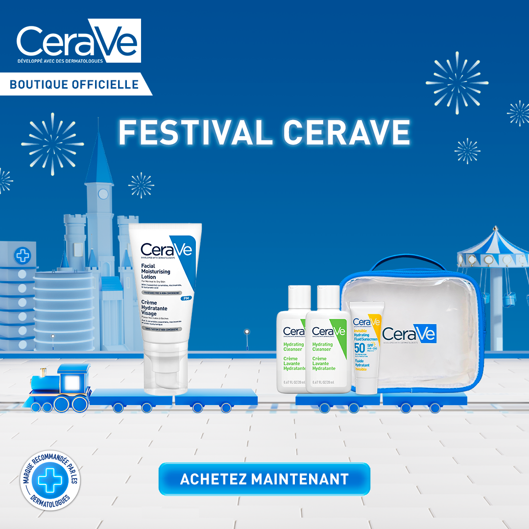 Offre Exclusive Cerave Festival : Crème Hydratante Visage 52 ml