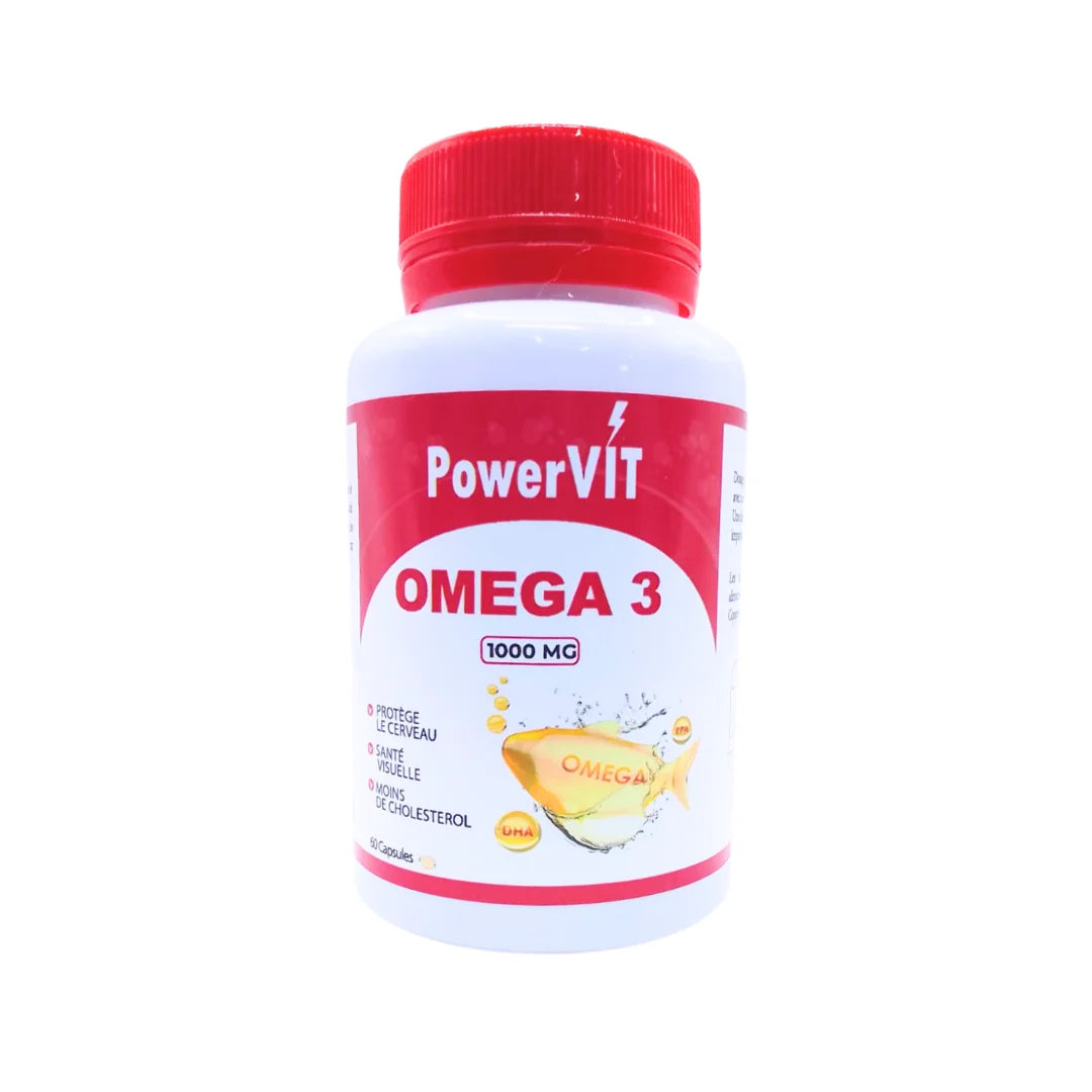 POWERVIT OMEGA 3 1000MG 60CPS