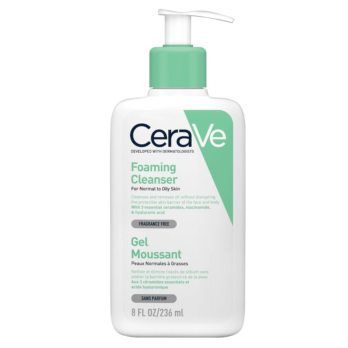 CeraVe – Gel Moussant Nettoyant – 236 ml