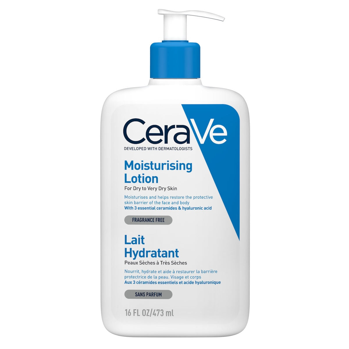 CeraVe – Lait Hydratant Léger – 473 ml
