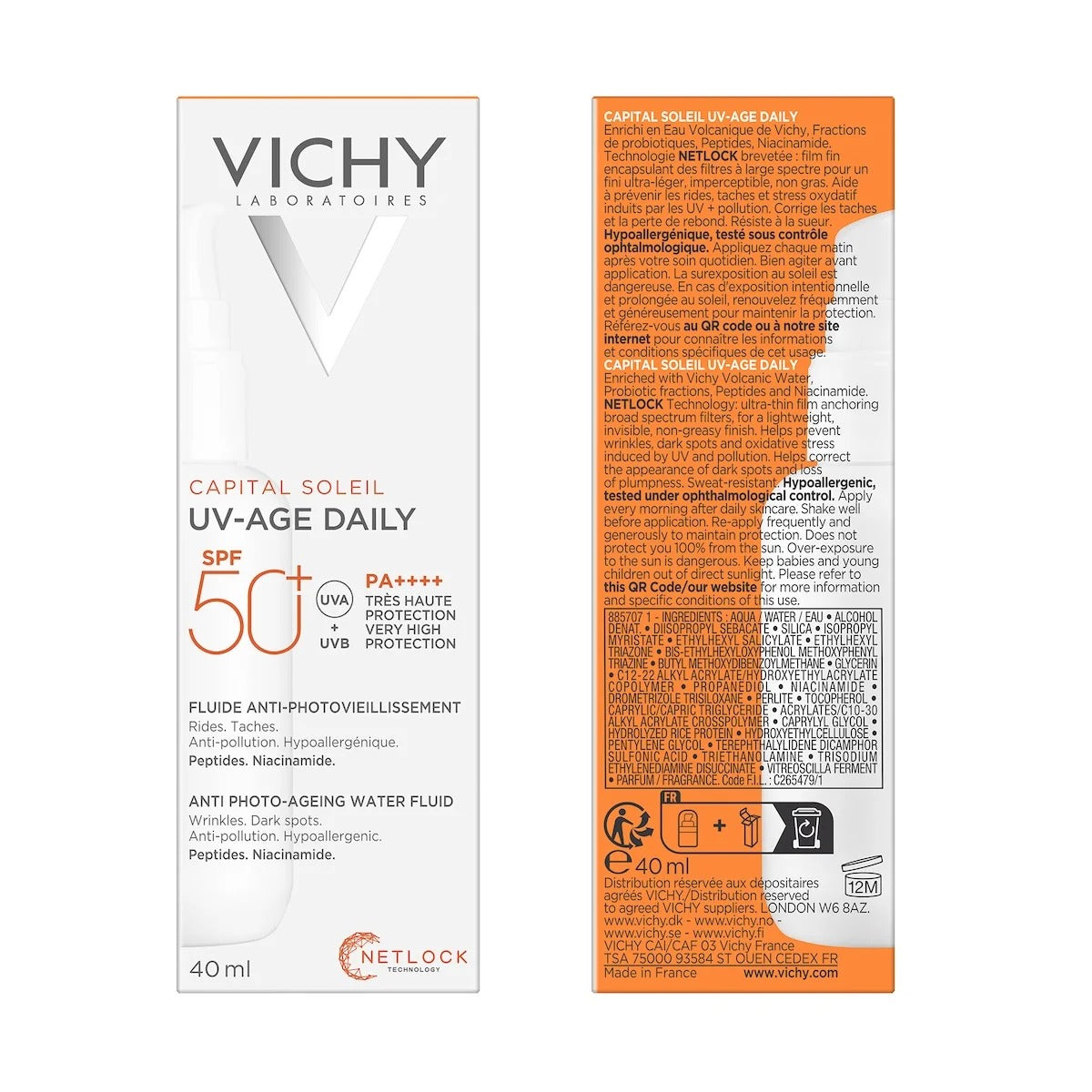Vichy Capital Soleil UV-Age Daily spf50+ 40ml