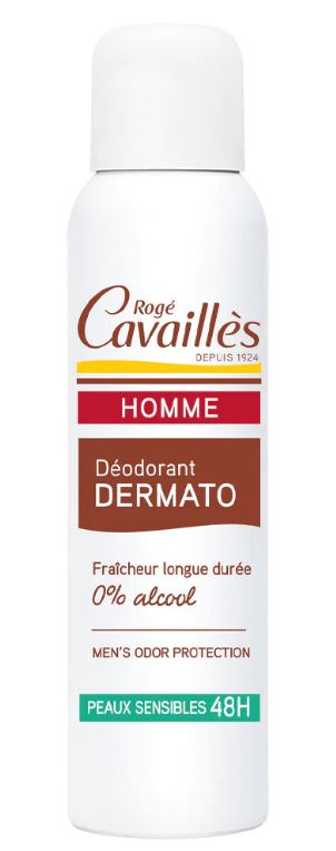 RC DEO SOIN DERMATO HOMME 48H SS,SEL ALLUM SPRAY 150ML