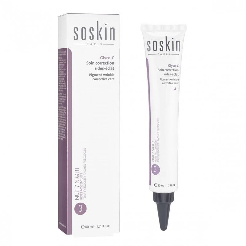 SOSKIN GLYCCO-C SOIN CORRECTION RIDES ECLAT 50ML