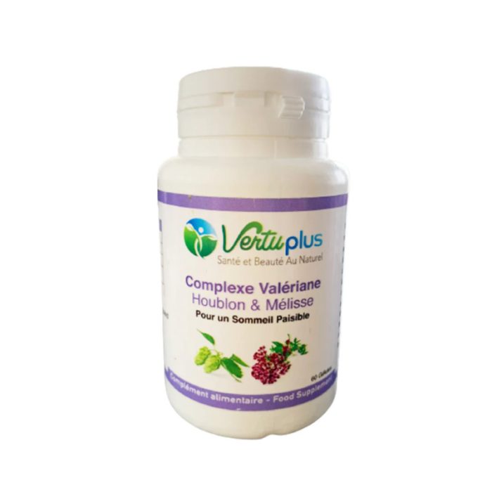 VERTUPLUS COMPLEXE VALERIANE 60G