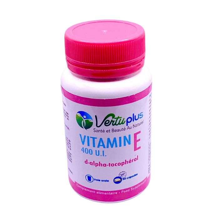 VERTUPLUS VITAMINE E 400U.I 50CP