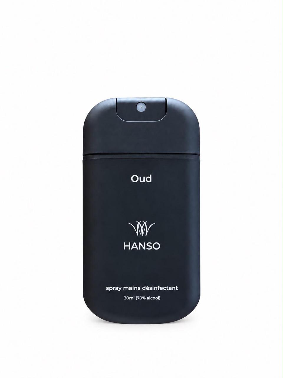 HANSO SPRAY HYDROALCOOLIQUE PARFUME/OUD 30ML