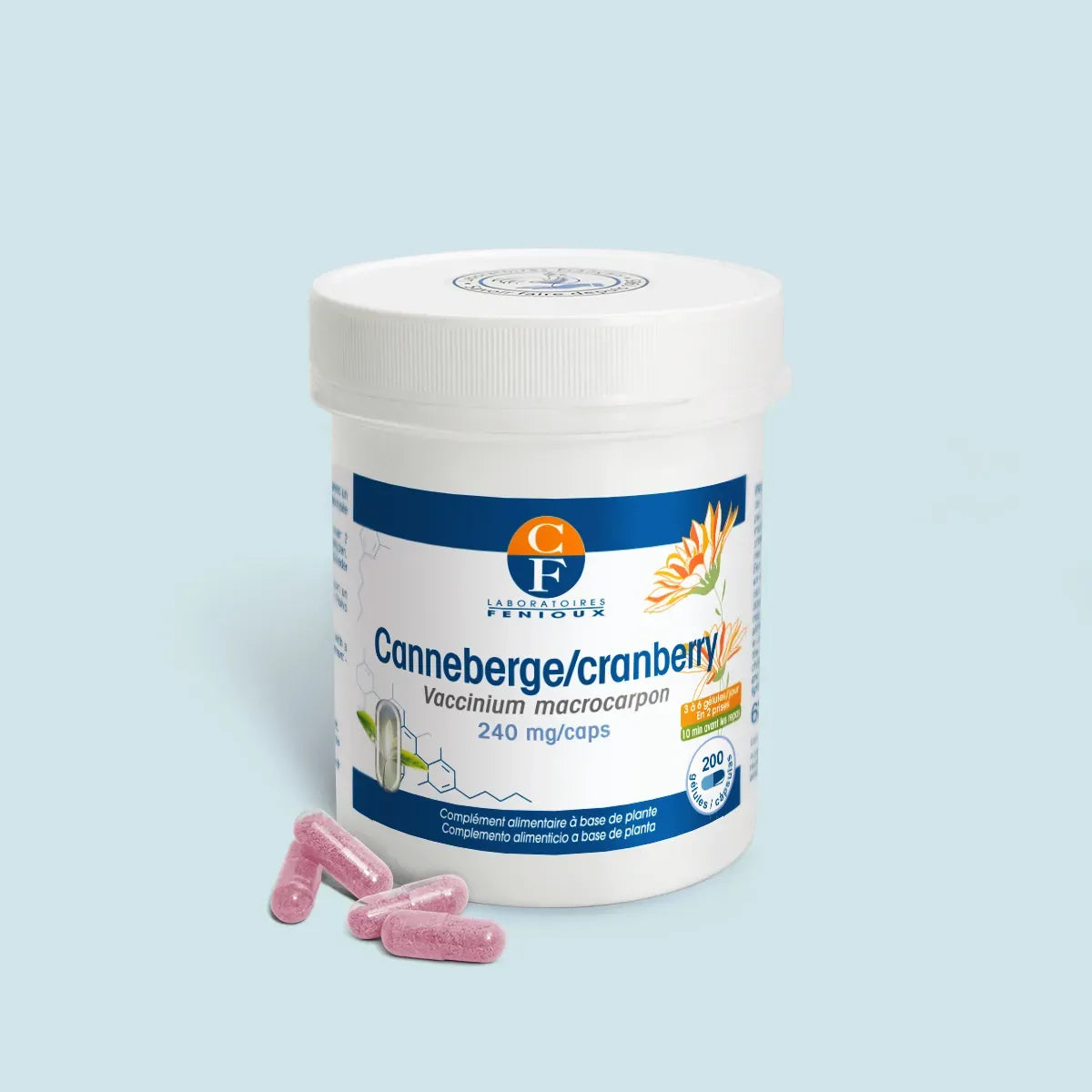 FENIOUX CANNEBERGE 240g