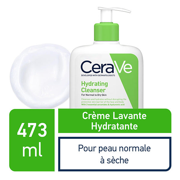 CeraVe – Crème Lavante Hydratante – 473 ml
