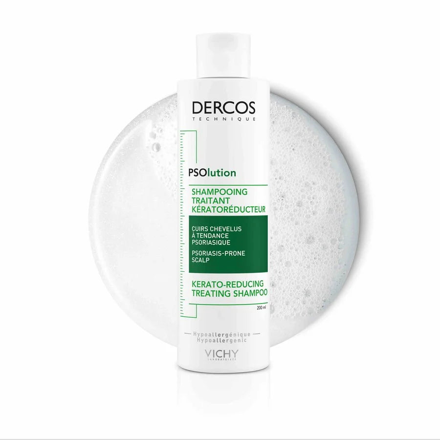 VICHY | DERCOS TECHNIQUE | SHAMPOOING PSOLUTION Pour les cuirs chevelus à tendance psoriasique | 200ml