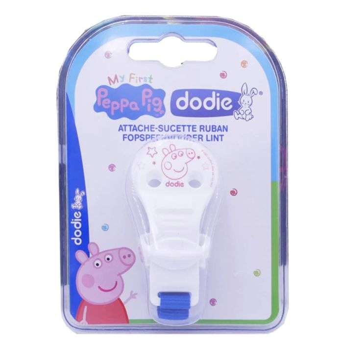 DODIE ATTACHE SUCETTE RUBAN PEPPA