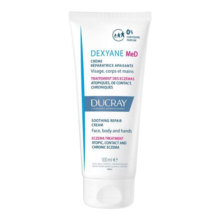 Ducray - Dexyane MeD Crème Réparatrice Apaisante Visage, Corps & Mains | 100ml