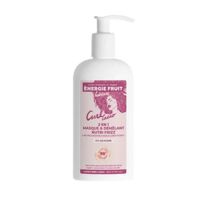 ENERGIE FRUIT MASQUE  CACAO 2EN1 CURL SANS SULFATE 300ML