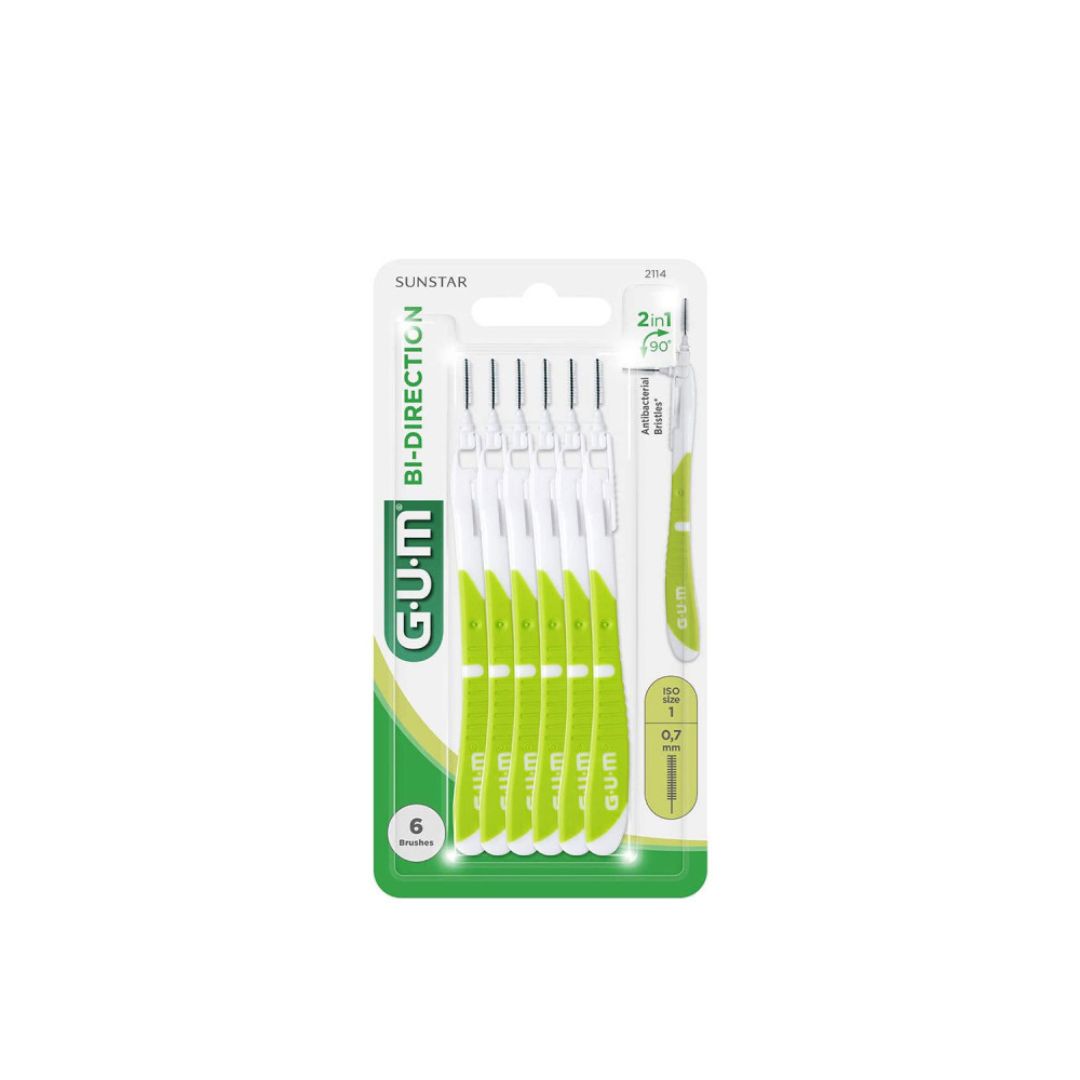 GUM PROXABRUSH 0.7MM ULTRA MICRO-FINE REF 2114