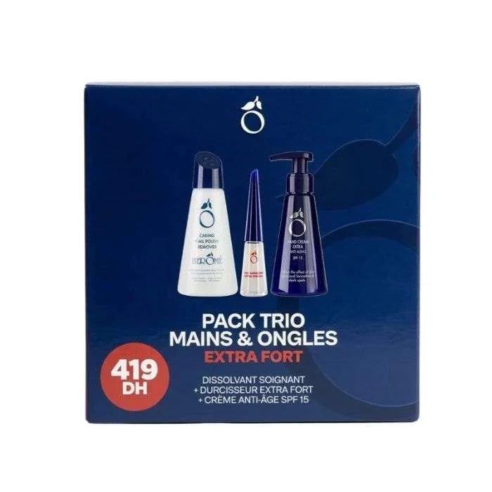 HEROME PACK TRIO MAINS ET ONGLES EXTRA FORT