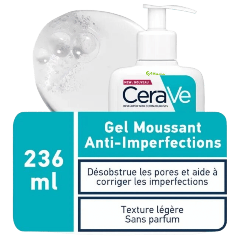 CeraVe – Gel Moussant Anti-Imperfections – 236 ml