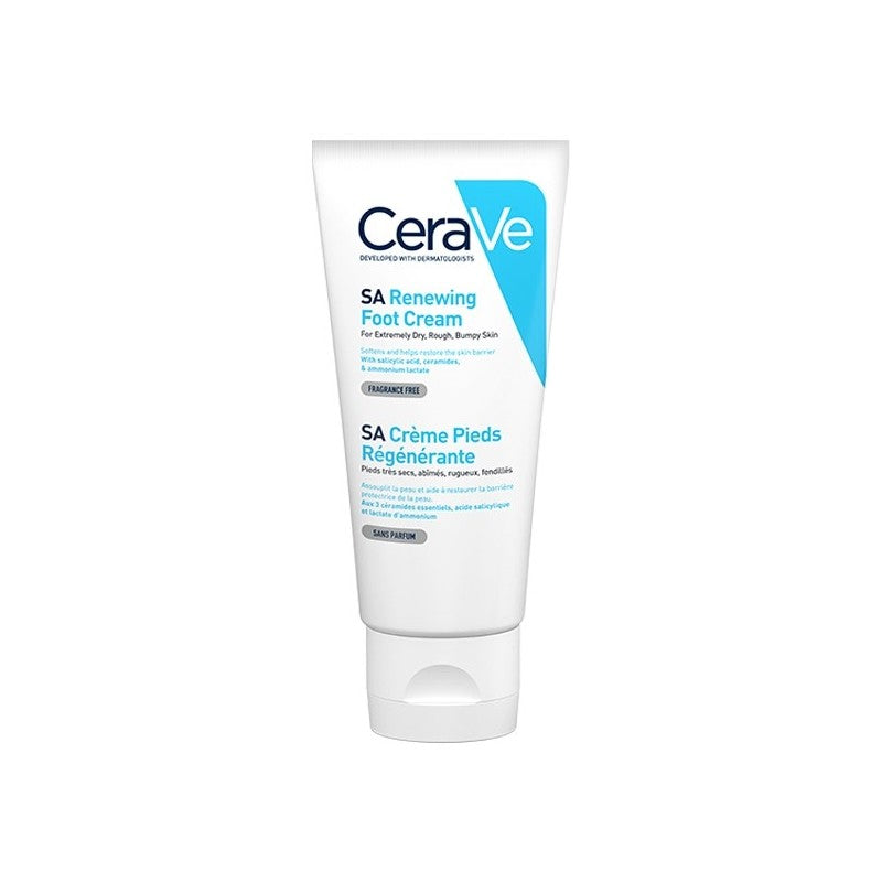 CeraVe SA Crème Régénérante Pieds Très Secs et Abîmés | 88ml