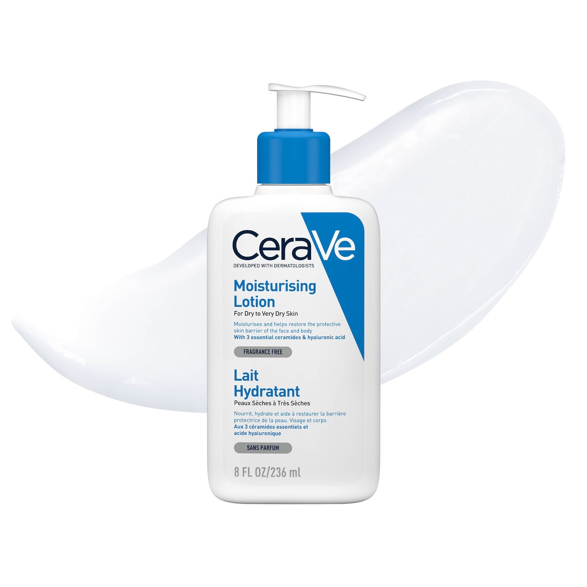 CeraVe – Lait Hydratant Léger – 236 ml