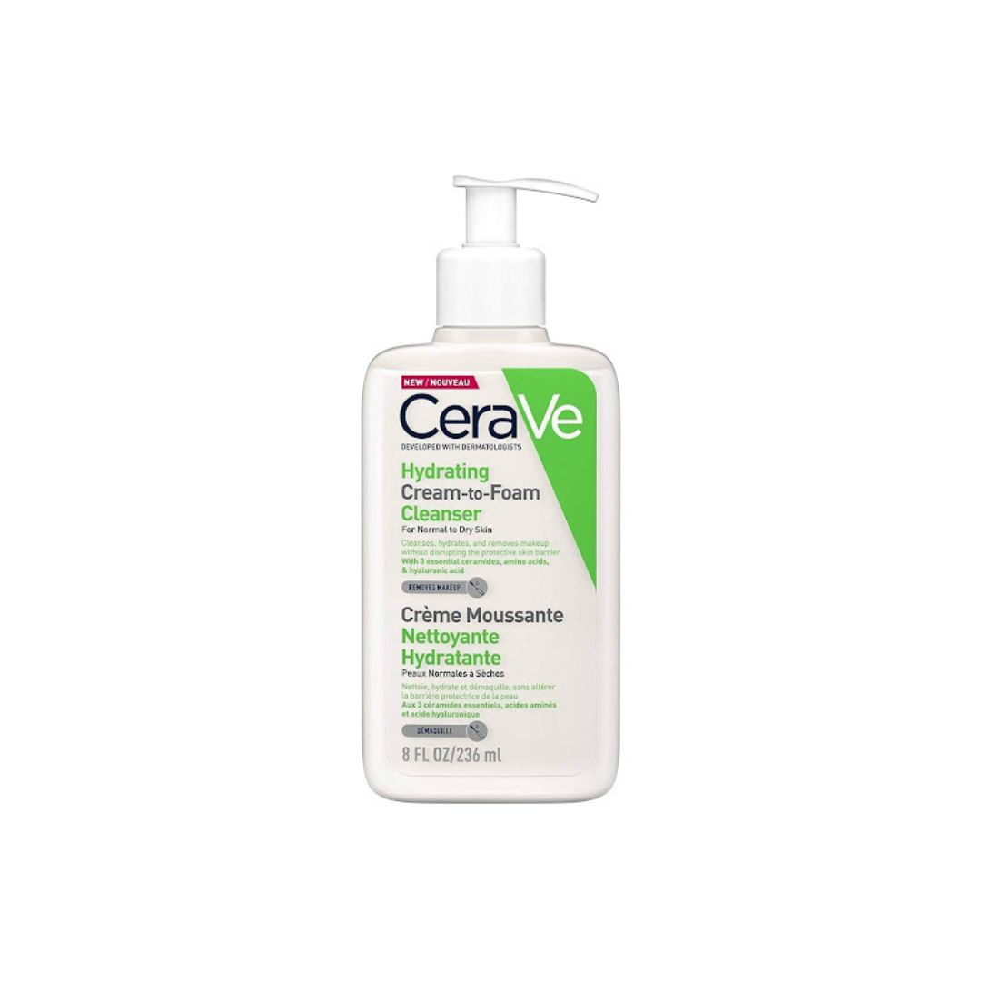 CeraVe – Crème Moussante Nettoyante Hydratante – 236 ml