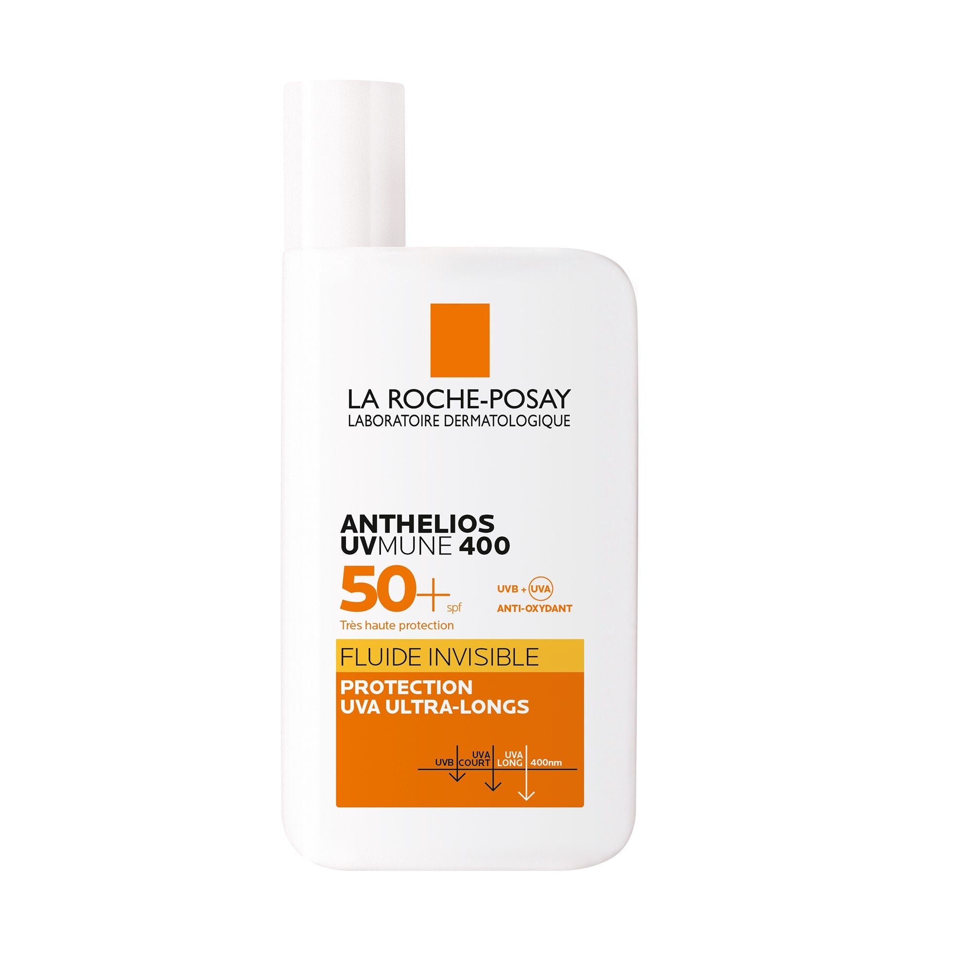 La Roche-Posay ANTHELIOS UVMUNE 400 Crème Solaire Fluide Invisible | peaux sensibles | 50ml