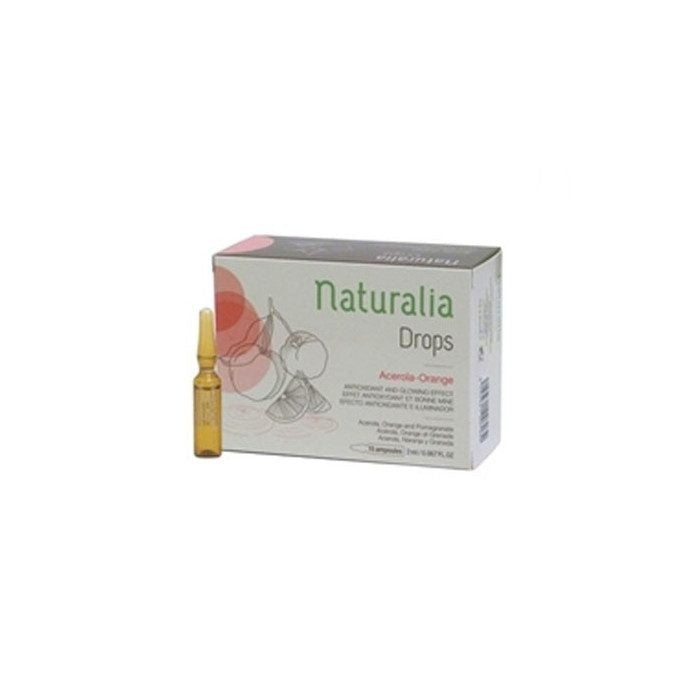 NATURALIA Gouttes – Acérola & Orange 15 ampoules x 2 ml
