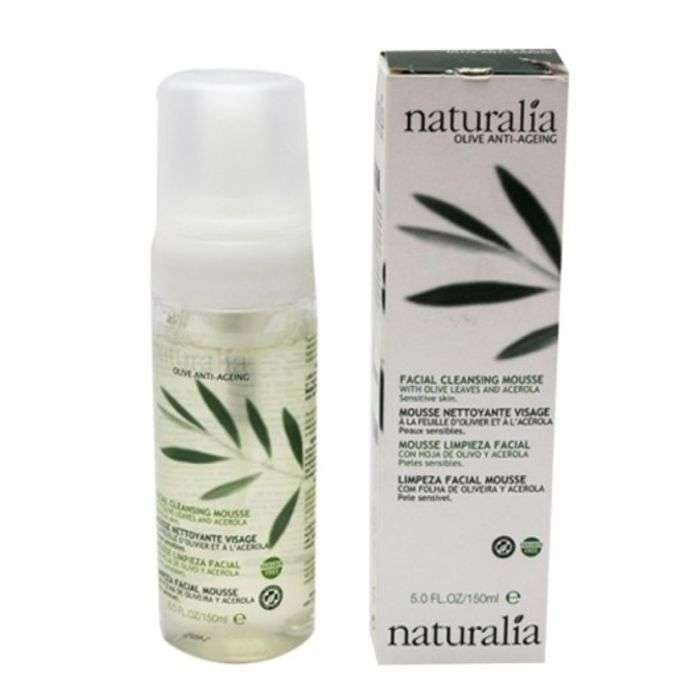 NATURALIA OLIVE MOUSSE NETTOYANTE ANTI-ÂGE VISAGE 150ML