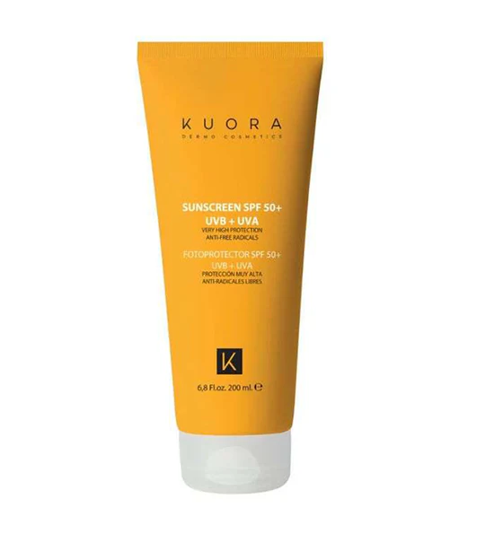 KUORA Ecran solaire UVA + UVB SPF 50+
