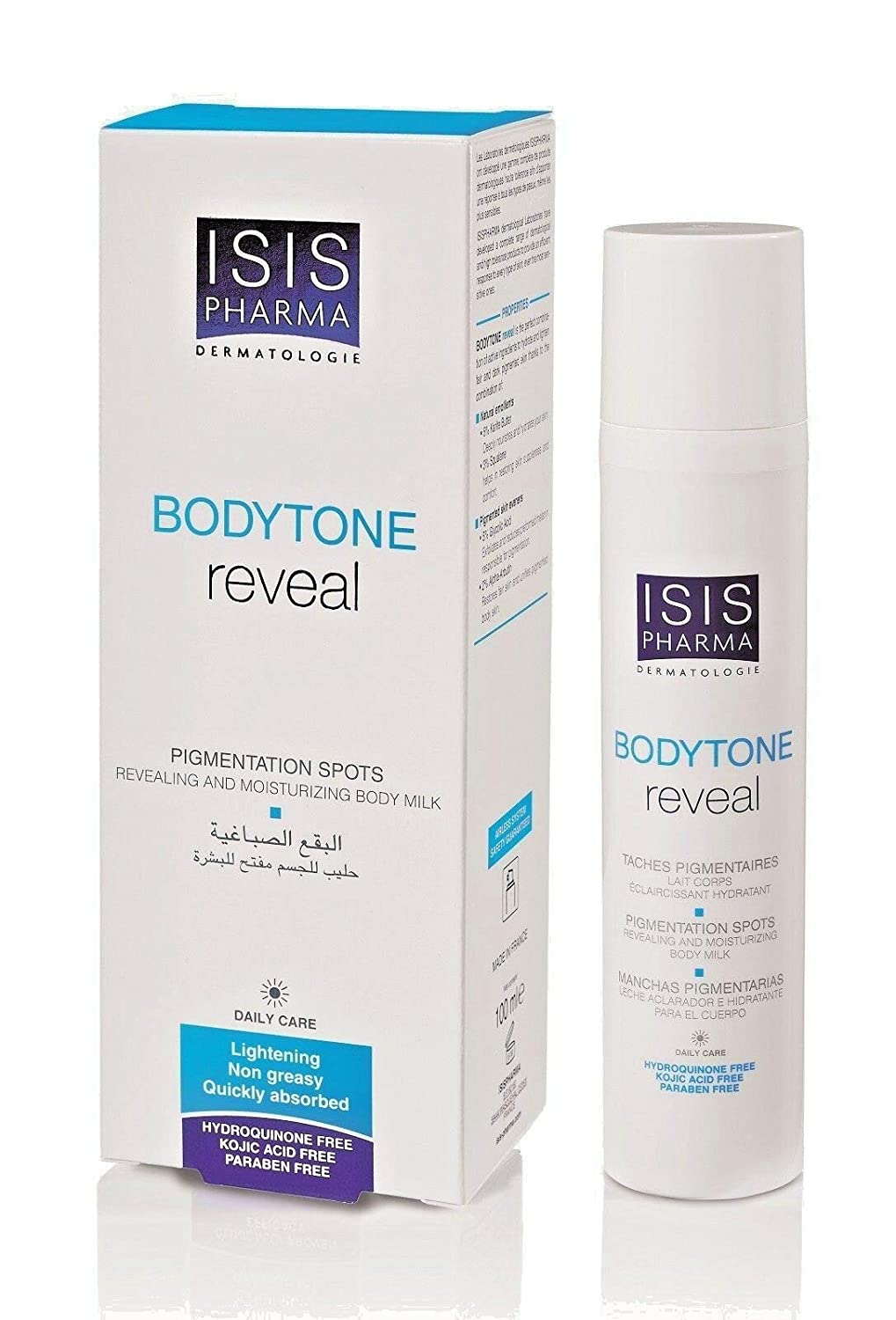 Isis pharma Bodytone reveal Eclaircissant-hydratant-Révélateur corps (100 ml)