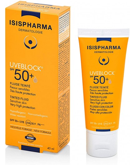 ISISPHARMA UVEBLOCK 50 FLUIDE TEINTÉ SPF 50+ (40ML)