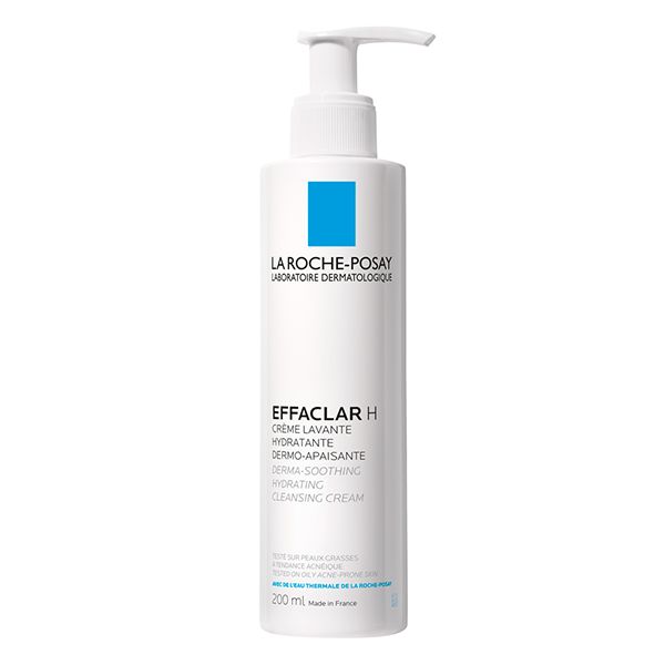 La Roche-Posay Effaclar H Crème Lavante Hydratante Peau Grasse Desséchée | 200ml
