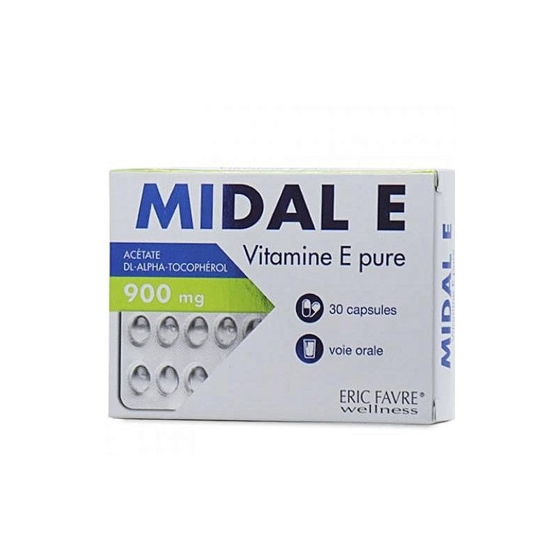 VEERA SANTE MIDAL E 900mg 30 CAPSULES + trousse offerte