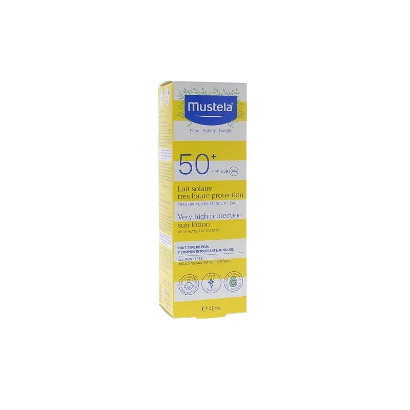 MUSTELA LAIT SOLAIRE SPF50 40ML